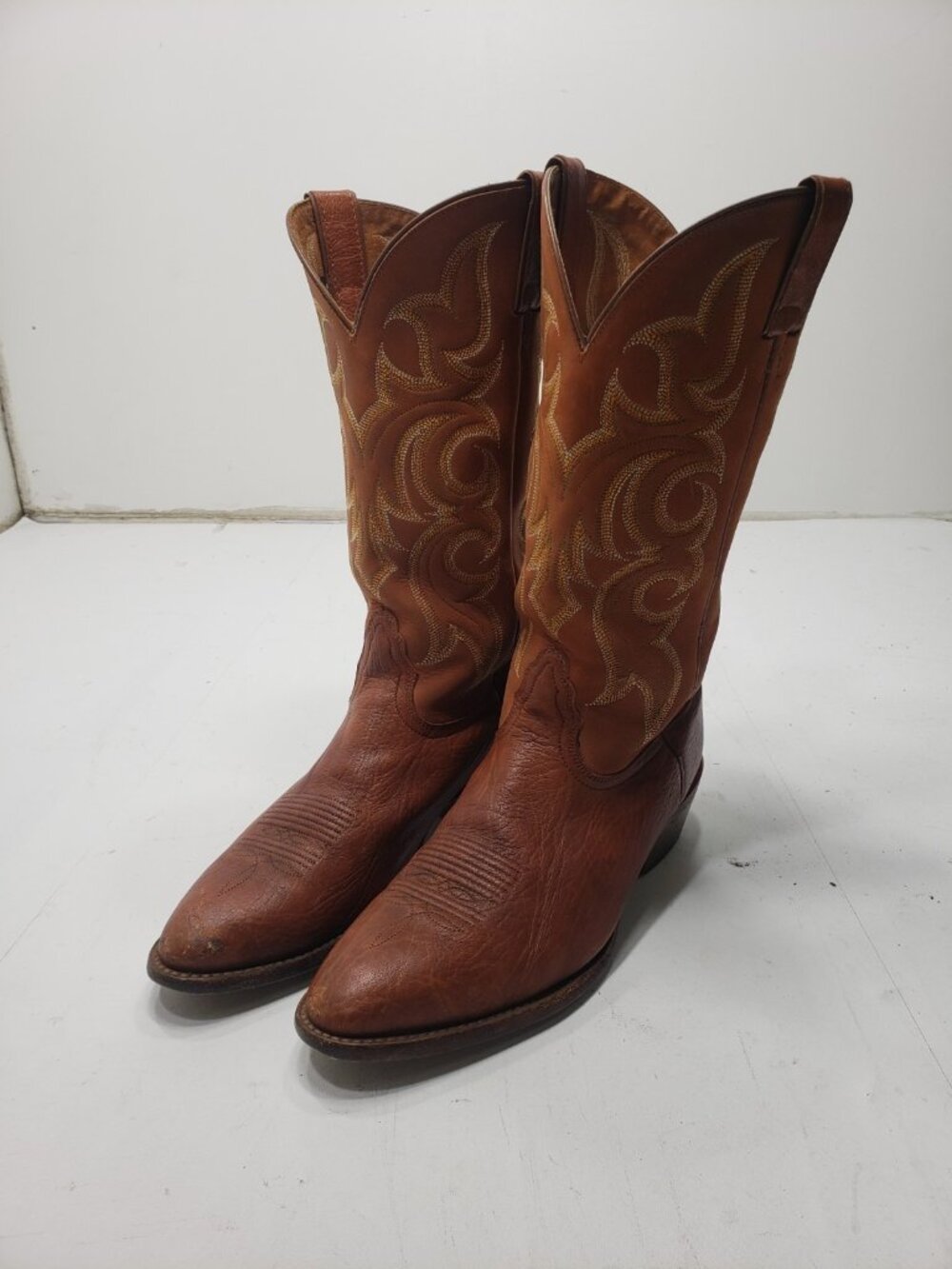 Nocona NB5004 Men's Azteca New Zealand Lamb Leather Western Cowboy Boots 10B